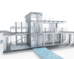 Notre équipe fait aussi des plans en modélisation 3d de futur bâtiment